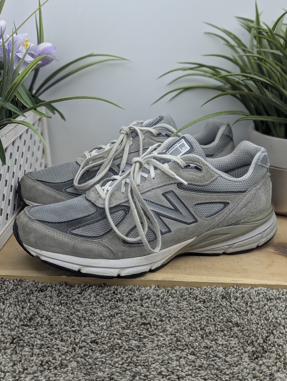 New Balance 990V4 Mens Size 13 Running Casual Comfort Walking Shoes Made In USA
